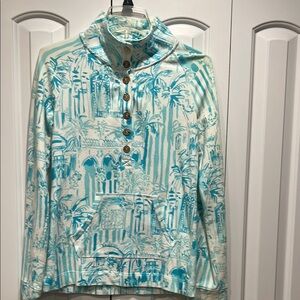 Lilly Pulitzer Women’s Button-Up Pullover- Size XS